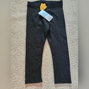 Black Sparkle Leggings